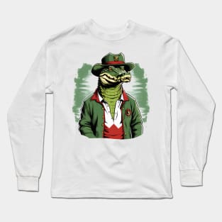 capitan croc Long Sleeve T-Shirt